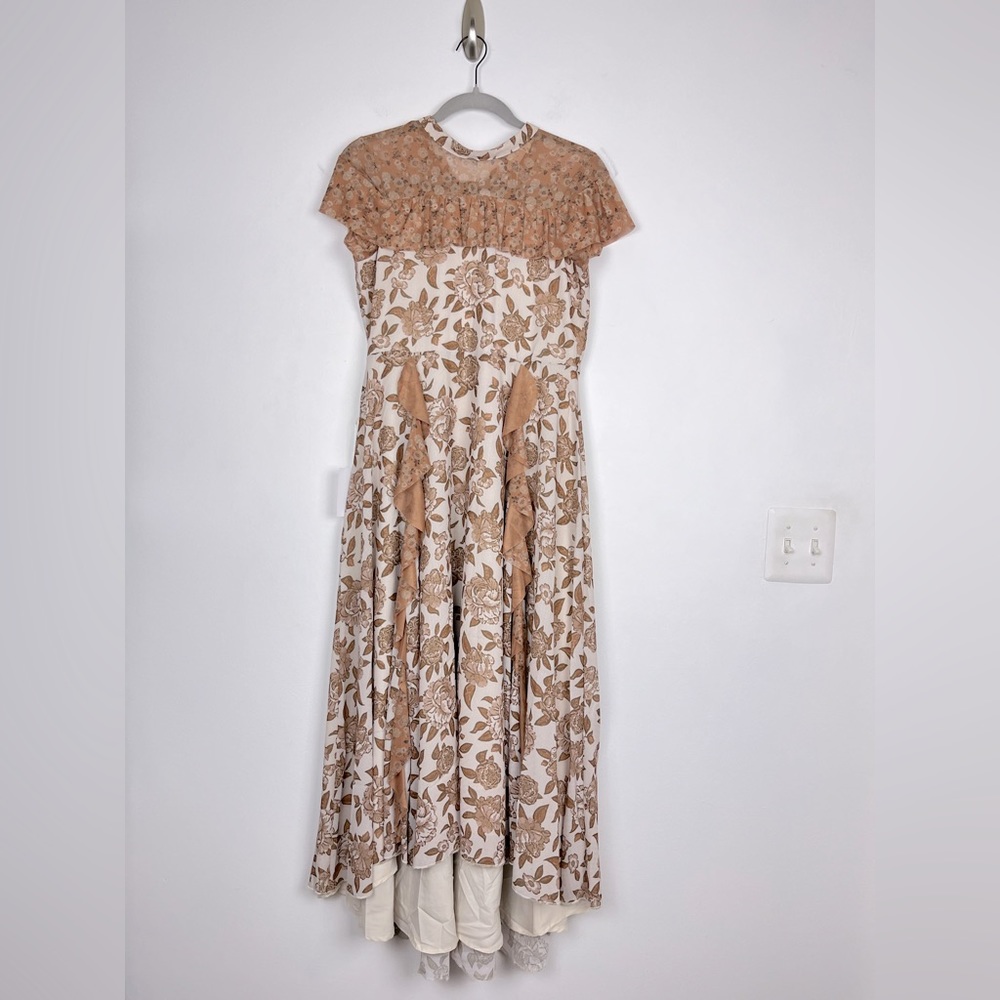 NWT Mia Joy Joy Folie Raylie Dress in Neutral Floral